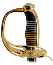Espada de Montar Mod. 1844 Oficial Guardia Civil. Bermejo